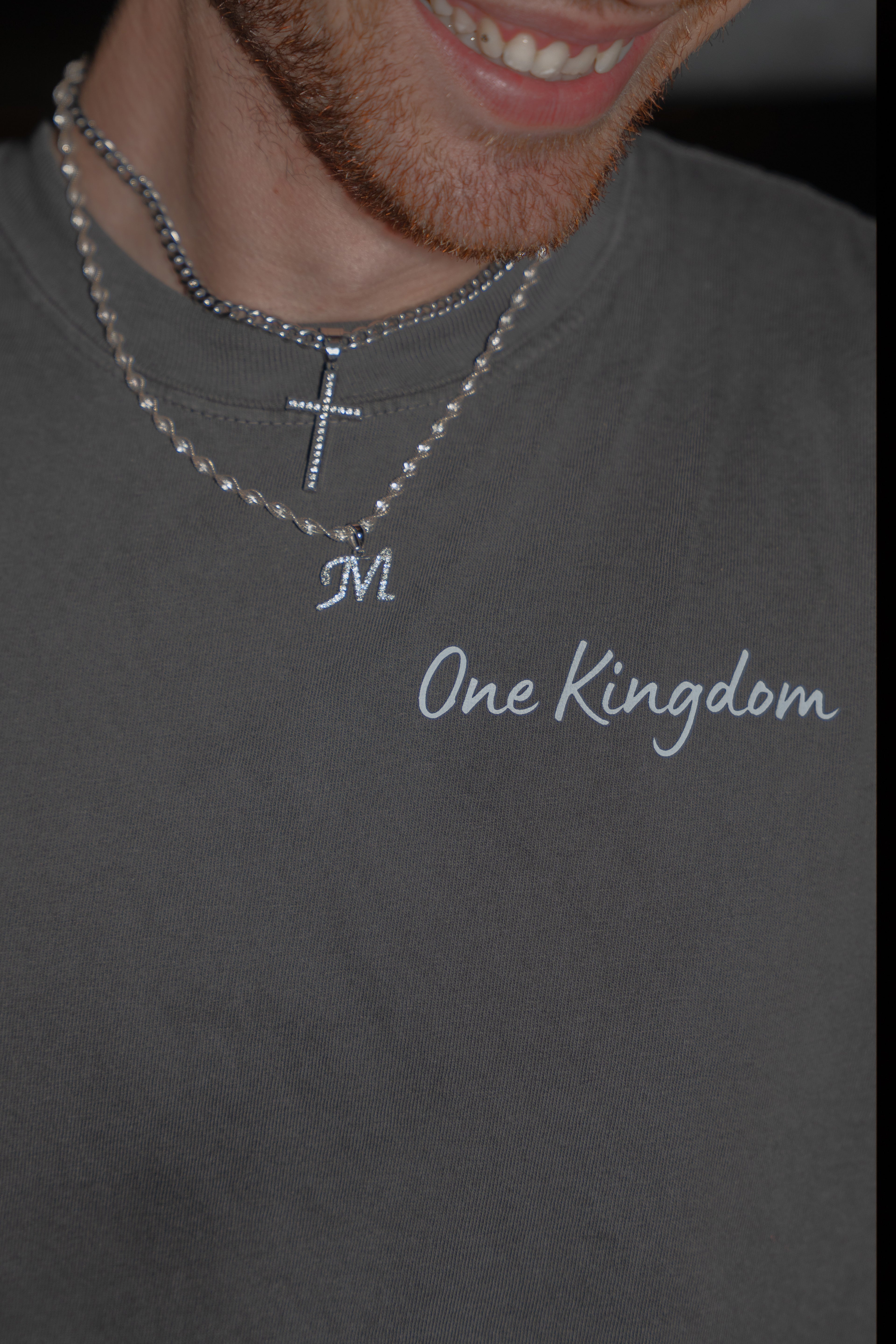 Short sleeve One Kingdom 1 Smauel 30:8 (heavyweight) shirt