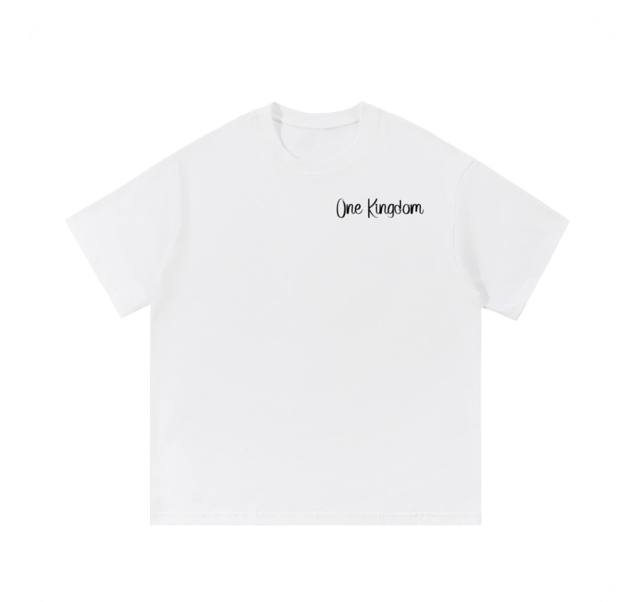 Short sleeve One Kingdom Romans 8:18 shirt